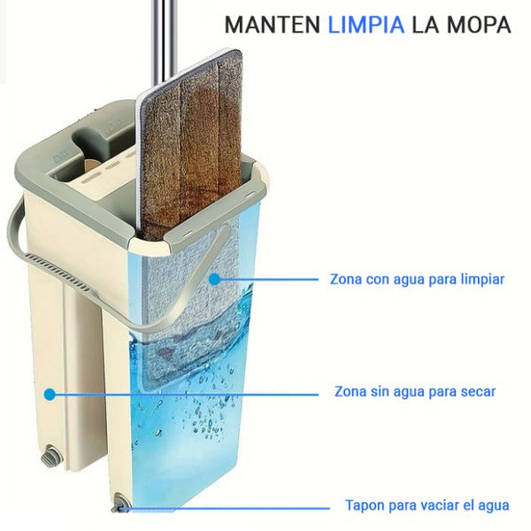 🧼✨MOPA LIMPIADORA CLEAN MAGIC TARRO